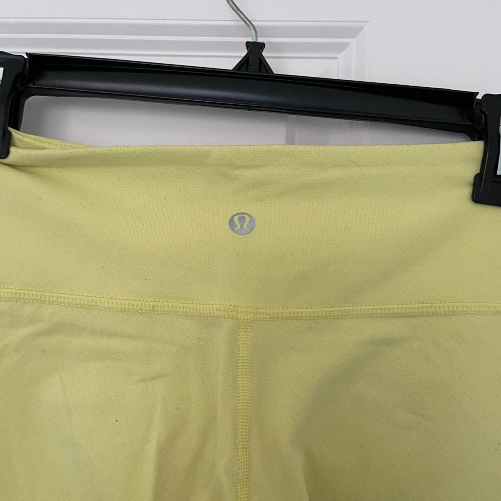 Yellow Lululemon Leggings Size 4